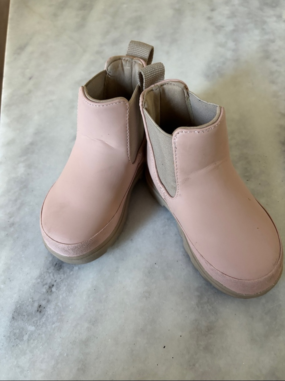 Native Shoes Pink Kensington treklite Chelsea Rain Boots for Kids
